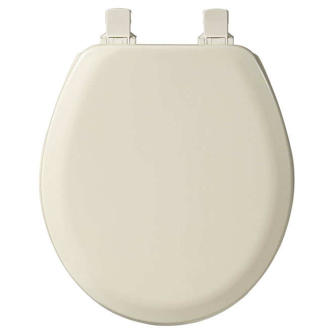 Molded Wood Toilet Seat - Regular - Bone