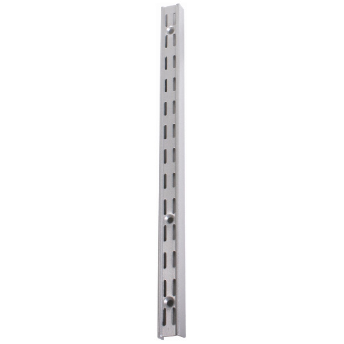Montant avec doubles encoches, 39", titane