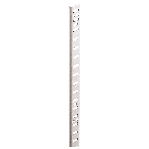 Montant à crémaillère en acier, 48", zinc
