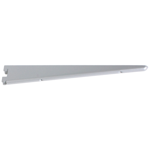 Support de tablette double en acier, 14 1/2", titane