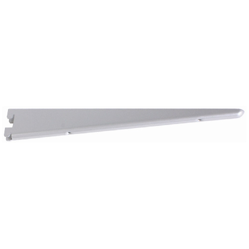 Support de tablette double en acier, 18 1/2", titane