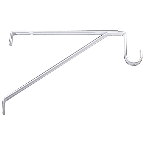 Rod and shelf bracket