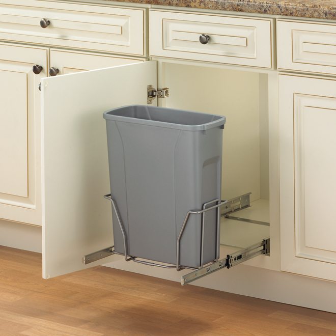 Sliding Wastebin