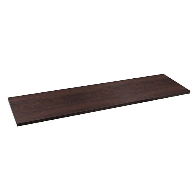 Melamine shelf