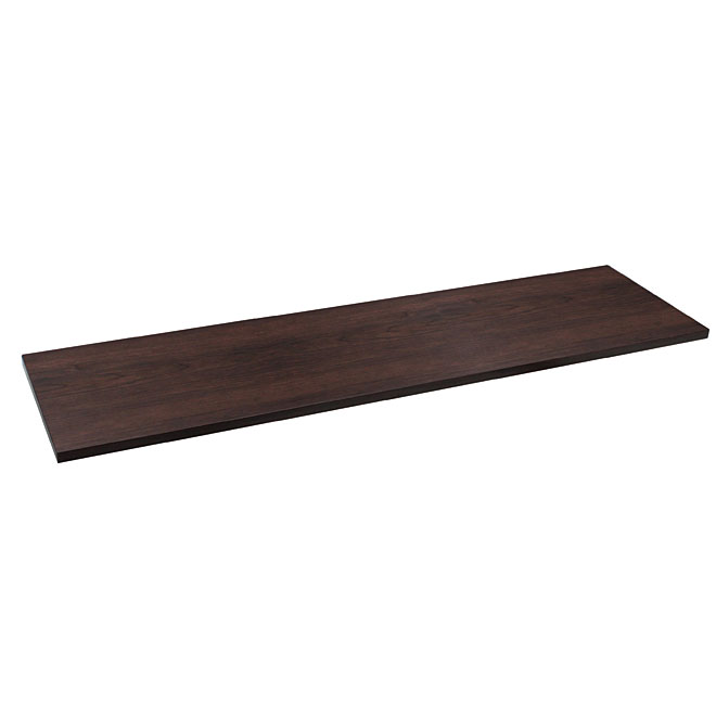 Melamine shelf
