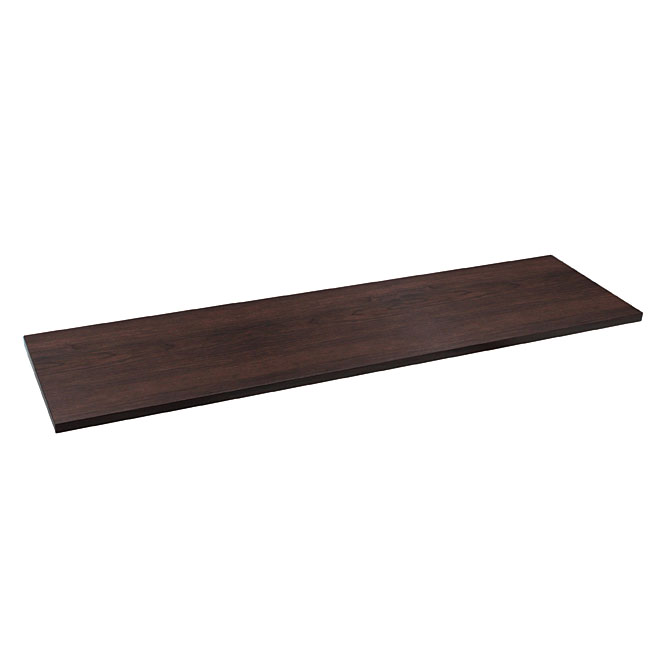 Melamine shelf