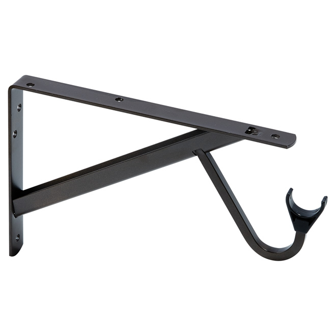 Shelf and Rod Support - Bronze