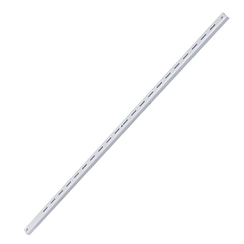 Montant en acier, 24", blanc