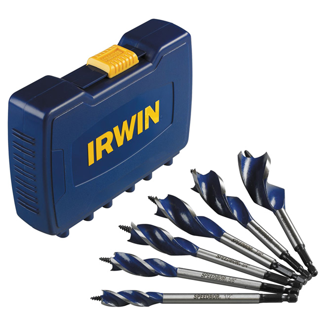 6-Piece Wood Drill Bit Set