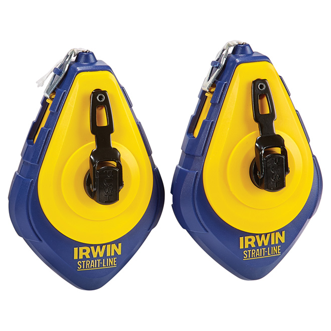 Set of 2 "Strait-Line" Chalk Line - 100 ft