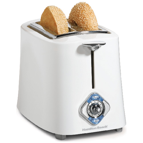 2-Slides Toaster - White