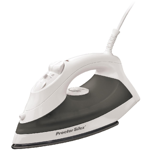 Fer à repasser antiadhésif 1200W - Blanc