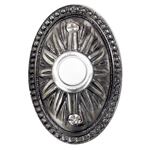 Bouton poussoir, étain