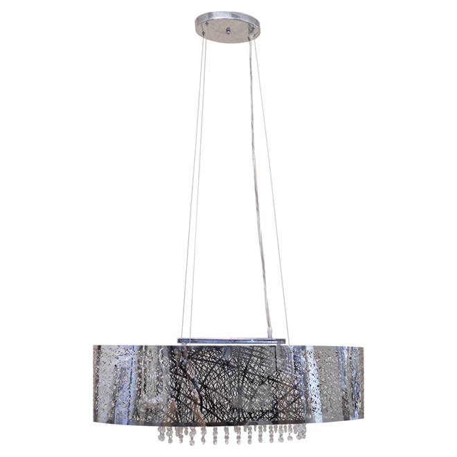 Suspension linéaire « Calleigh » à 3 lumières