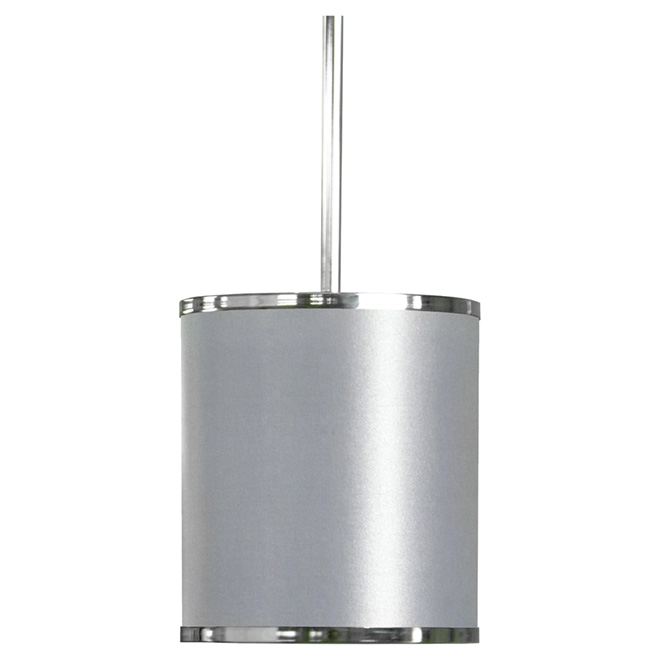 1-Light Pendant Light - "Modena" - Chrome