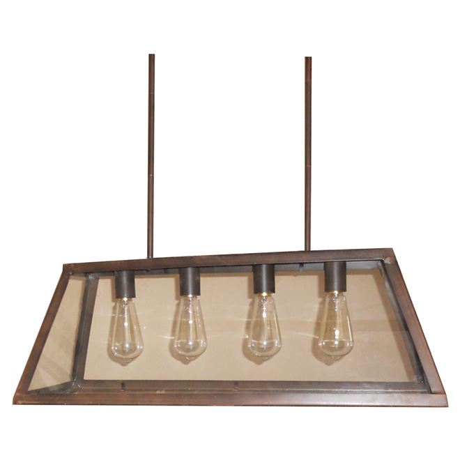 "Edison" 4-Light Pendant Light - 29.75"