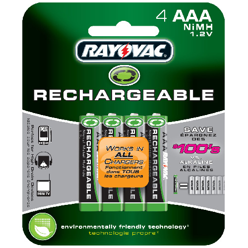 PILE AAA RECHARGEABLE
