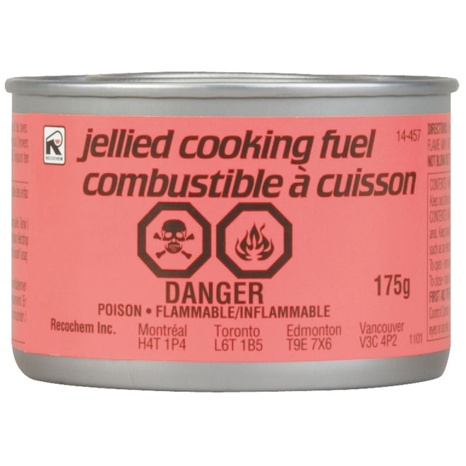 Cooking Gel Fuel