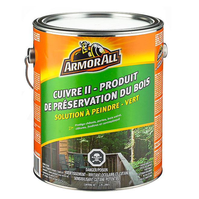 Préservatif pour bois «Cuivre II»