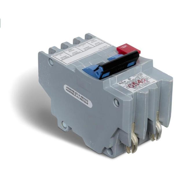 15-A 2P GFI Circuit Breaker
