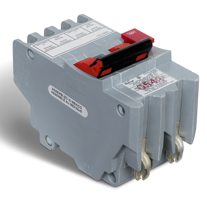 20-A 2P GFI Circuit Breaker