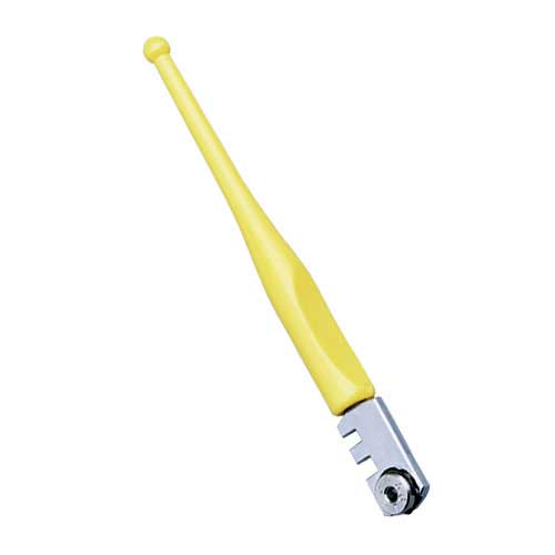 Steel 6-Wheel Glass Cutter with Plastic Handle