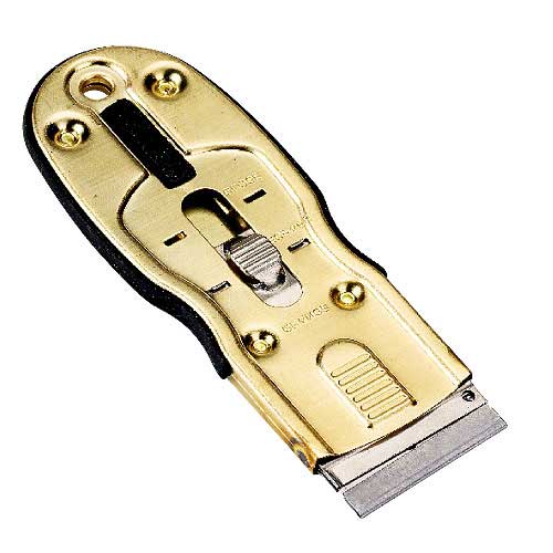 Ergonomic Razor Scraper with Blade - 1 1/2"
