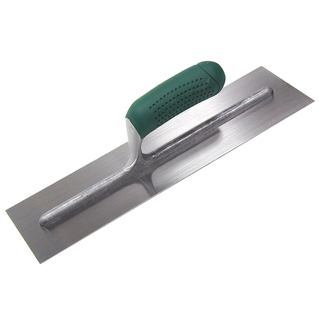 Finishing trowel for cement