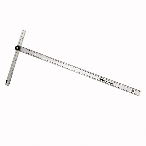 Équerre rétractable en T en aluminium 48"
