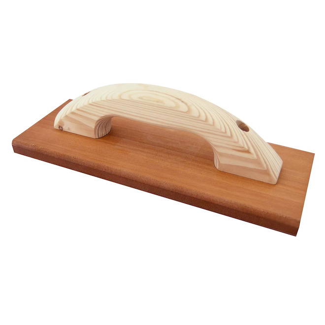12" x 4 1/2" Wood Cement Float