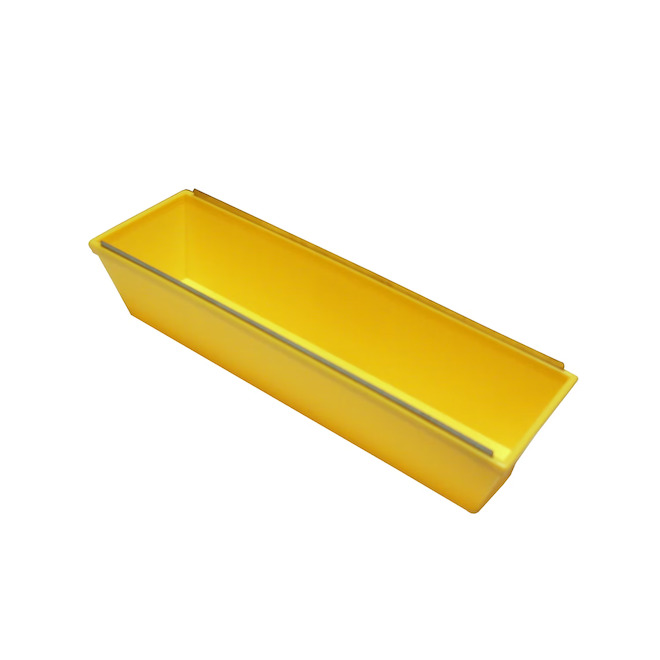 14'' Plastic Mud Pan with Metal Edges