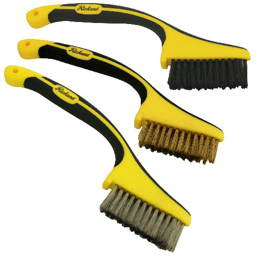 Ensemble de 3 mini-brosses