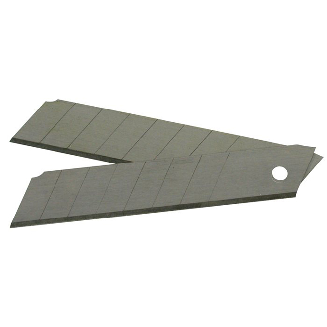 Lames cassables extrarobustes, 0,017 po, paquet de 50