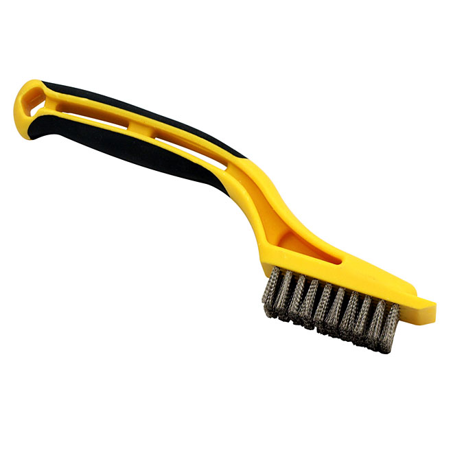 Mini-brosse en filaments d'acier inoxydable