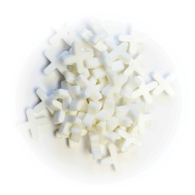 Croisillons pour tuiles, 1/8 po, paquet de 250
