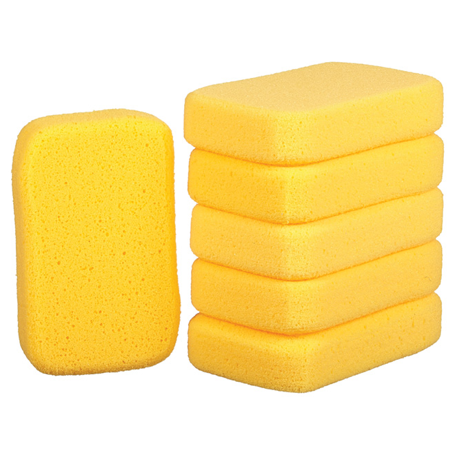 Éponge à coulis, 8 po x 5 po x 2 po, paquet de 6