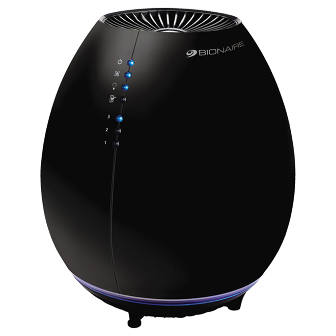 3-Setting HEPA Air Purifier with Night Light