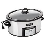 Programmable Slow Cooker - Crock-Pot - Stainless Steel - 6Qt