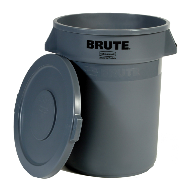 POUBELLE A/COUVERCLE 121L