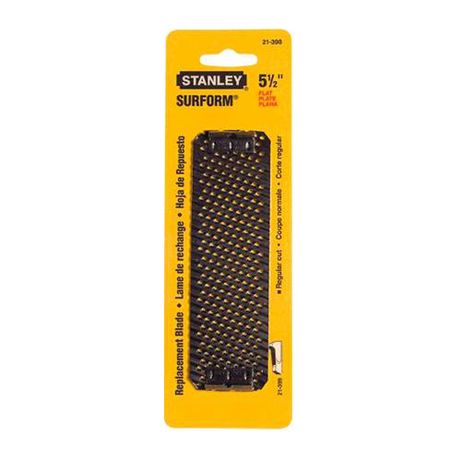 Flat plane blade