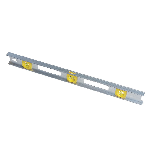 48" Aluminium Level with 3 Vials