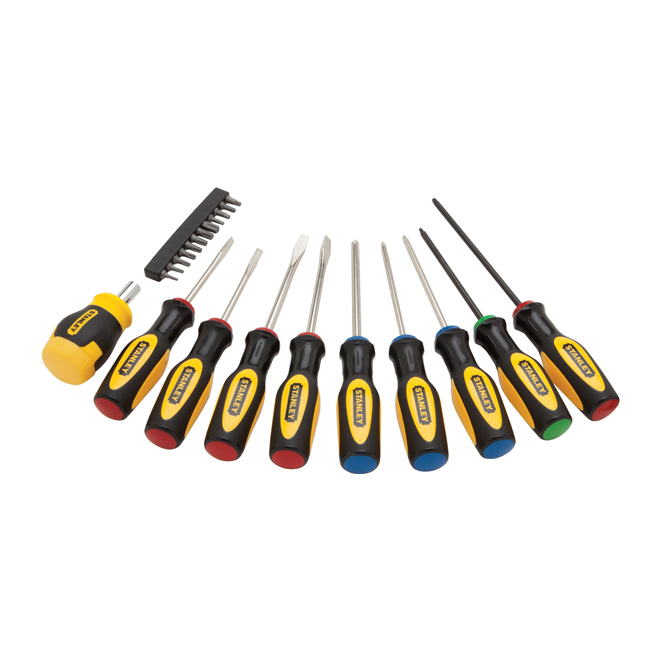 Screwdriver and bit set