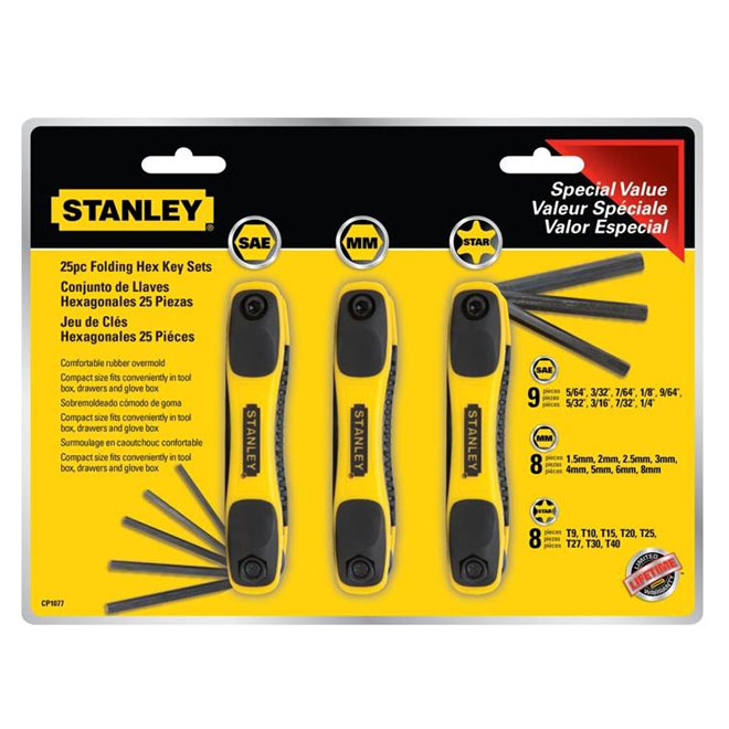 25-Piece Hex Key Set