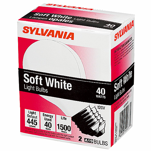 40-W Household Lightbulbs