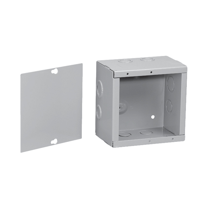 Enclosure - Metal - 6" x 6" x 4"