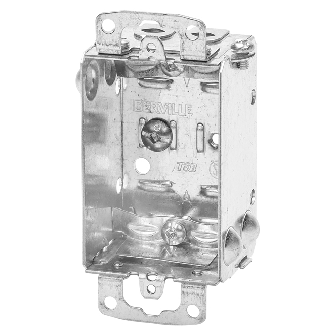 Device Boxes - Gangable - Cable Clamps - 1 1/2" - 4/Pk