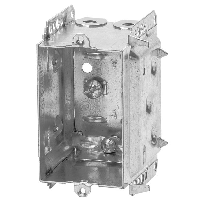 Device Box - 1-Gang - Cable Clamps - 2 1/2"