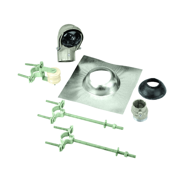 Trousse pour mât de branchement, 2", 200 A