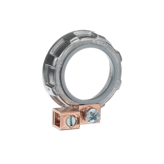 Insulated Grounding Bushing - Aluminum - 1 1/4"