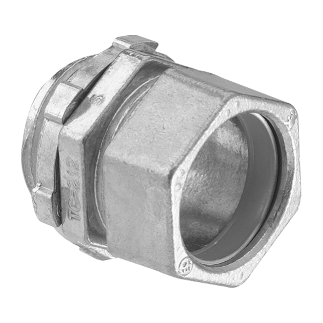 EMT Compression Connectors - 1/2" - 4/Pk
